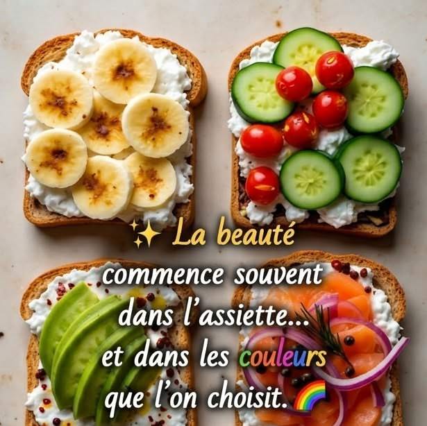 Beaute assiette aliments colores antioxydants peau