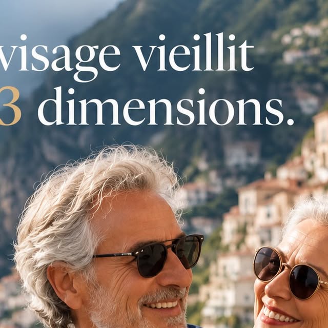 Vieillissement facial tridimensionnel : peau, volumes, muscles, ligaments et squelette